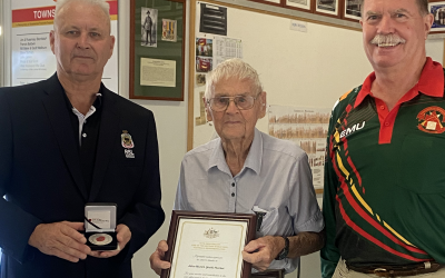 Rifle Club Member’s Second World Ware Service Recognised